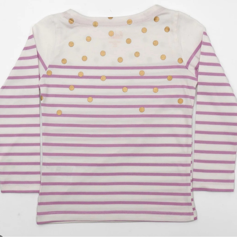 NWT Mini Boden Fun Breton Top size 9-10